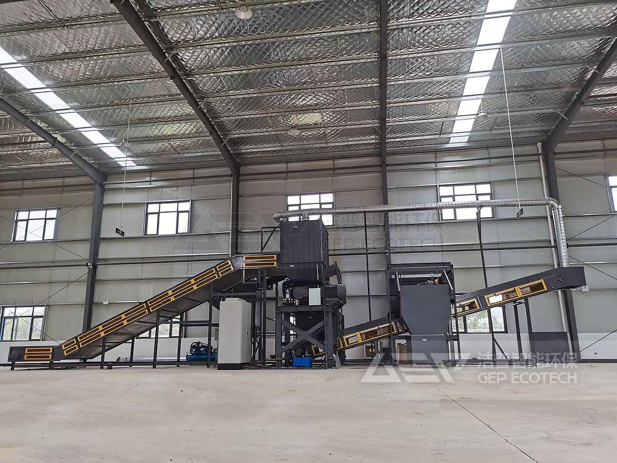 大件垃圾處置生產(chǎn)線