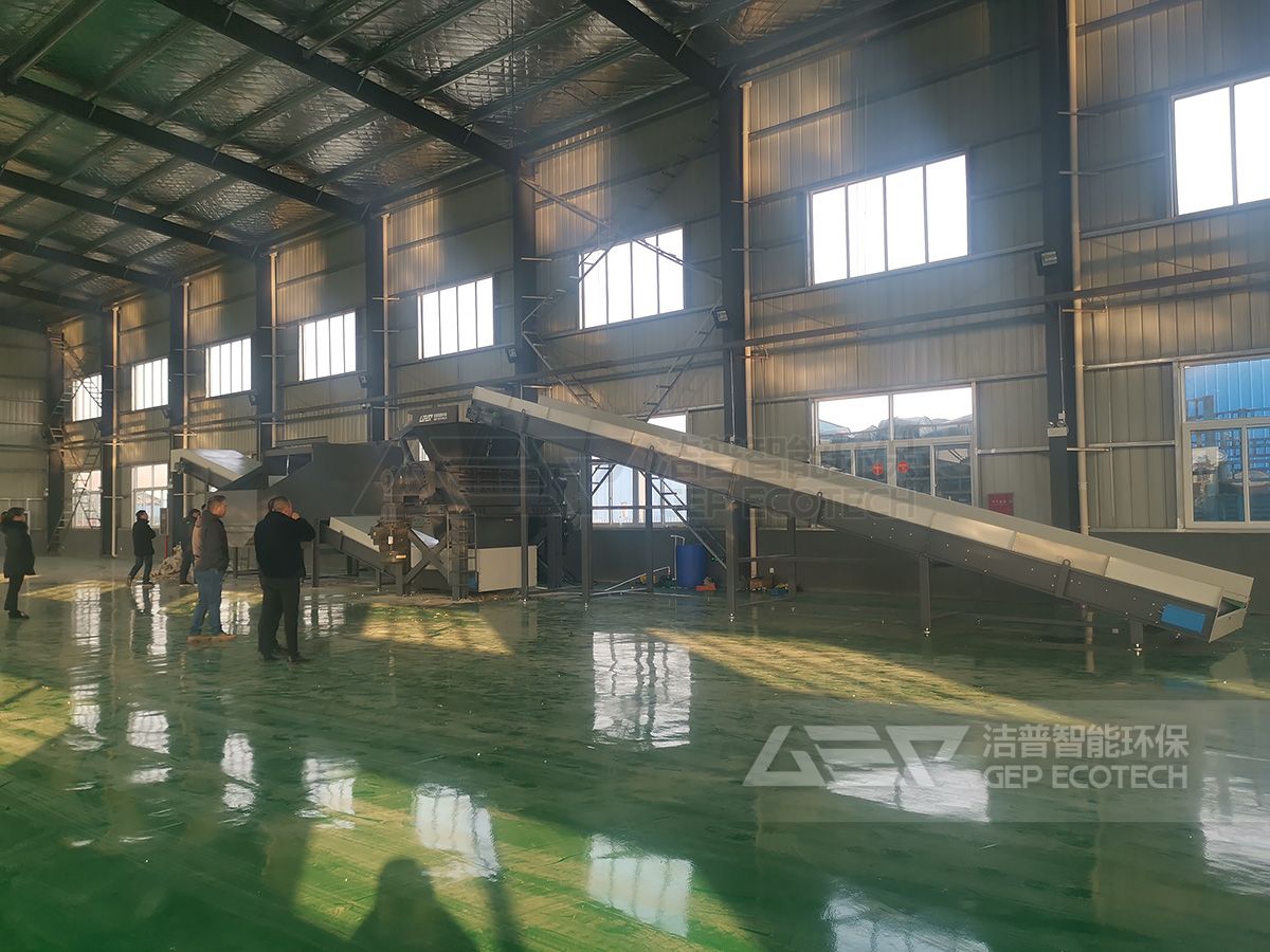 塑料桶破碎生產線