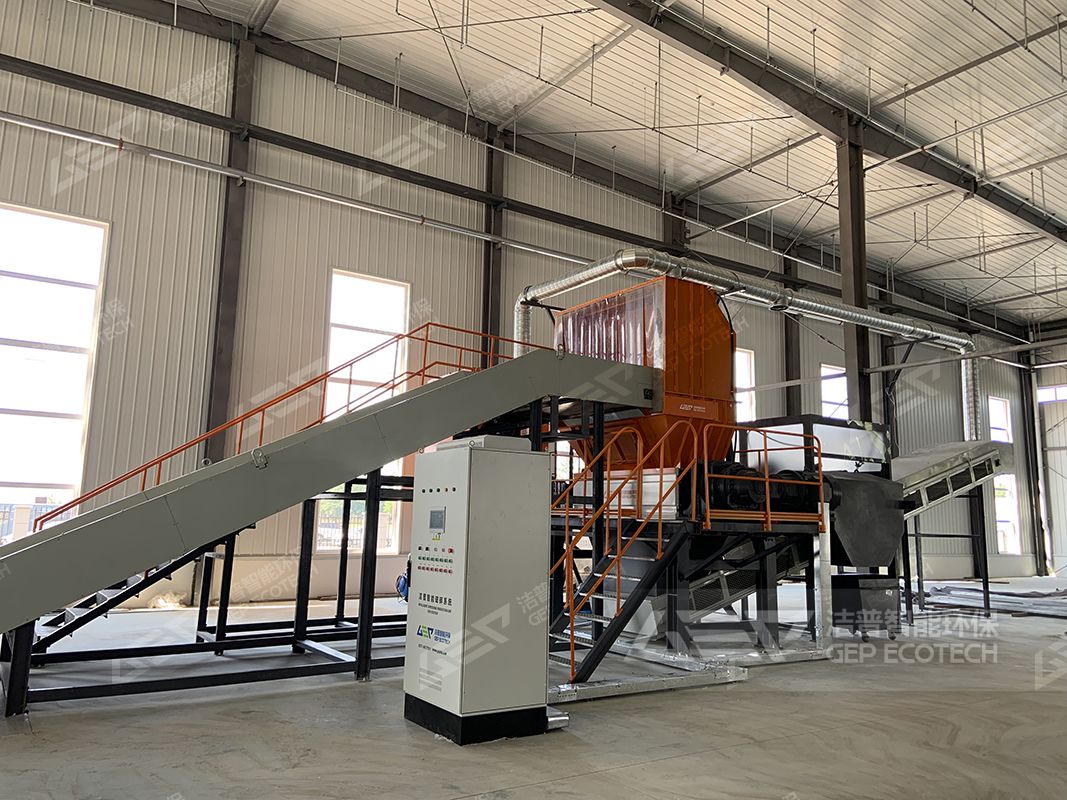 大件垃圾雙軸破碎機