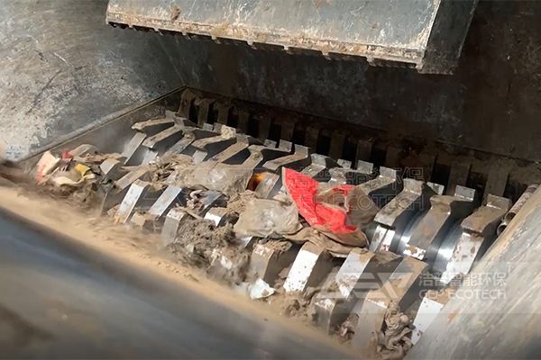 填埋場垃圾粗破碎機