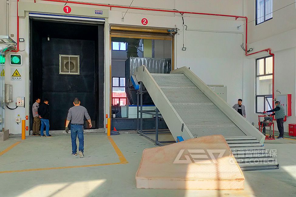 福建垃圾中轉(zhuǎn)站協(xié)同處置大件垃圾項(xiàng)目