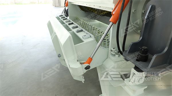 一體式落料篩網和檢修門