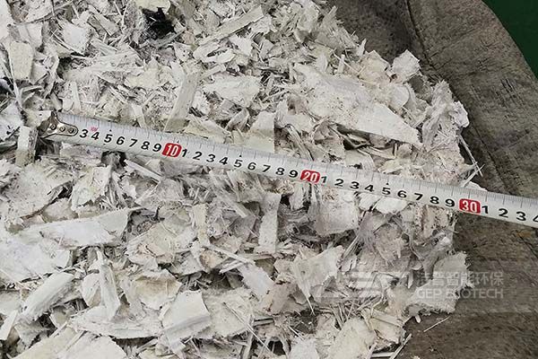 風機葉片破碎后