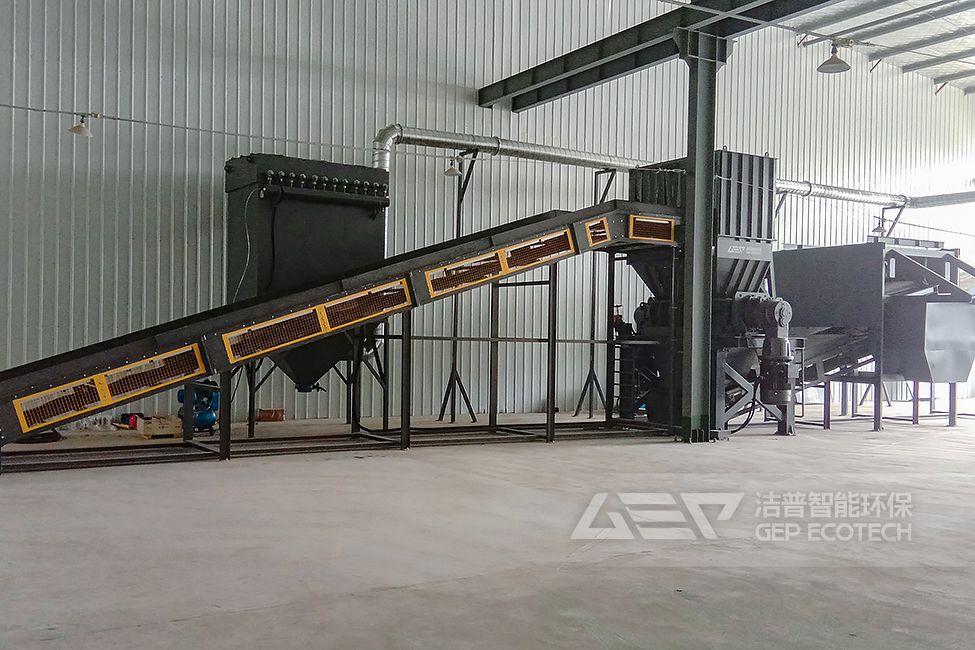 山東大件垃圾拆解破碎處置項目