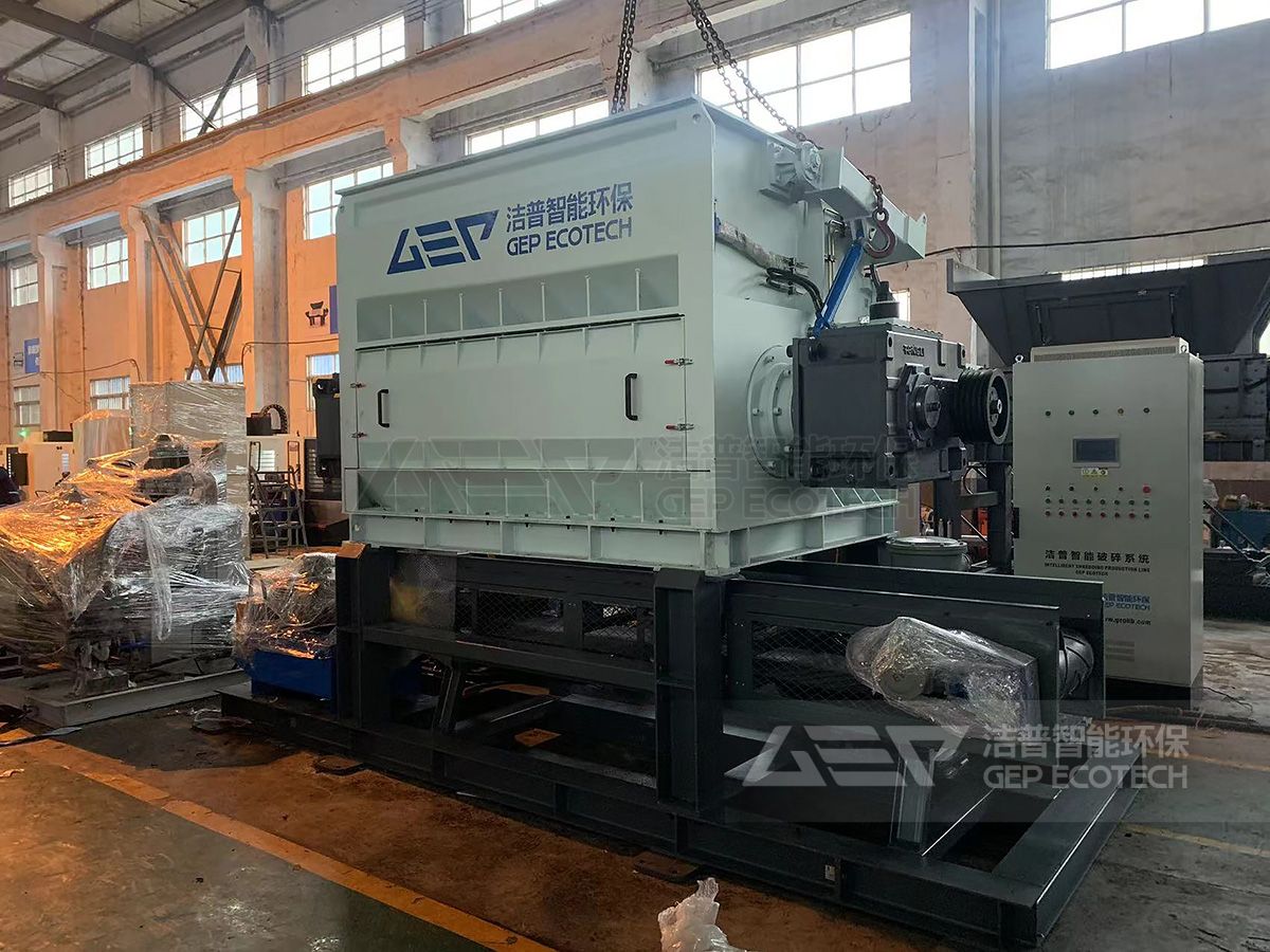 單軸垃圾細(xì)破碎機(jī)