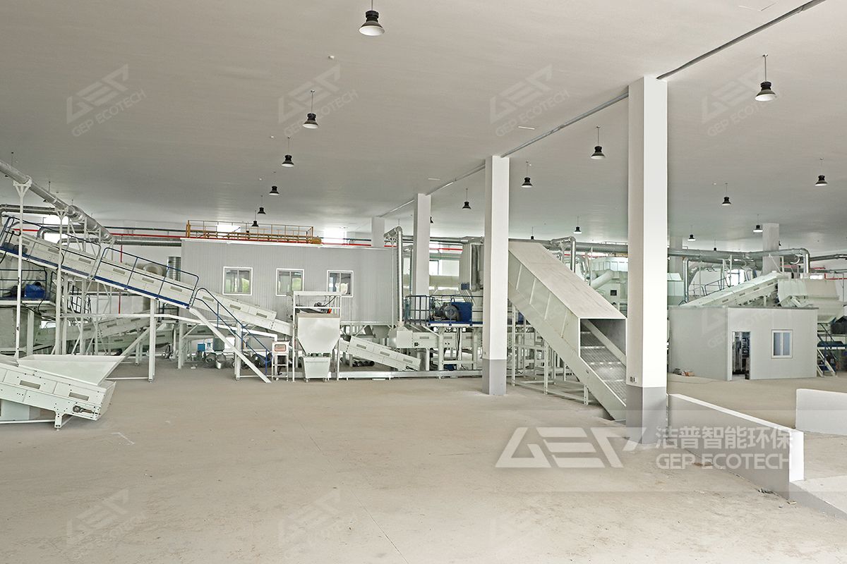 生活垃圾資源化利用生產(chǎn)線