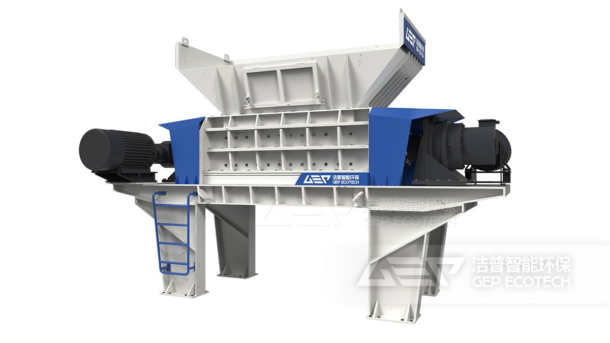 雙軸工業(yè)垃圾撕碎機(jī)