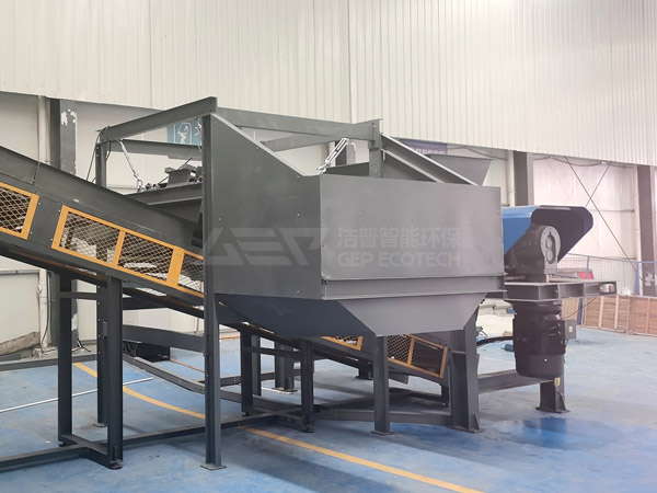 浙江這條智能大件垃圾處置生產(chǎn)線