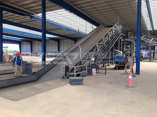 大型生活垃圾處理設(shè)備，大型生活垃圾處理流程工藝介紹