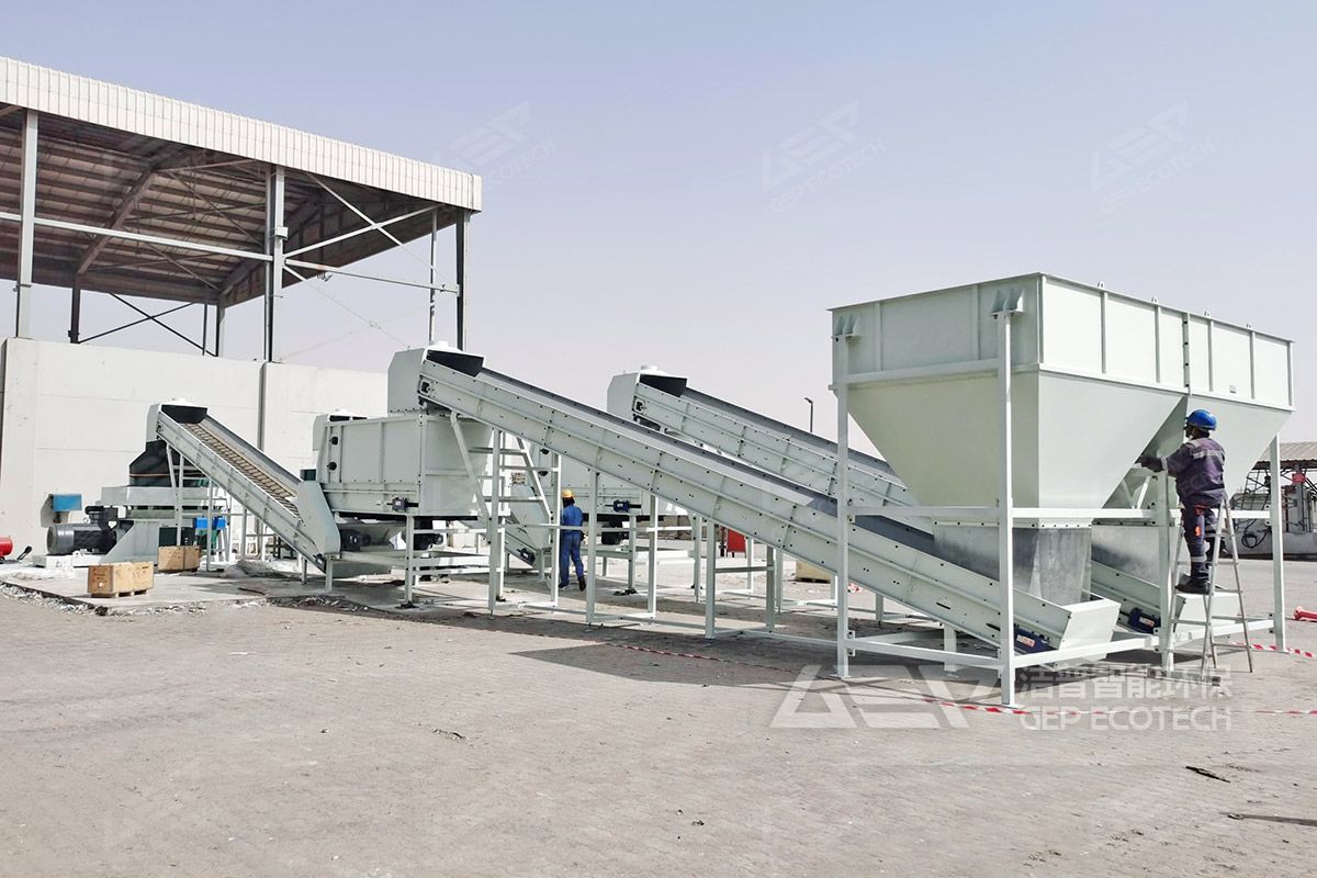 生活垃圾處理現(xiàn)場(chǎng)