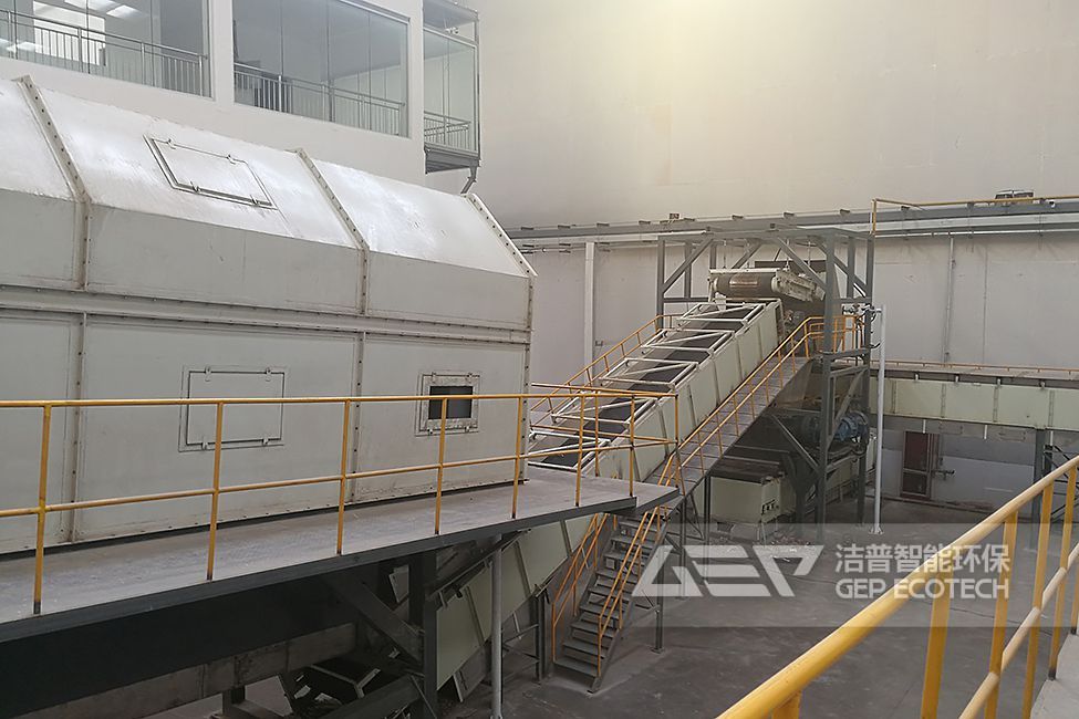 生活垃圾處置現(xiàn)場