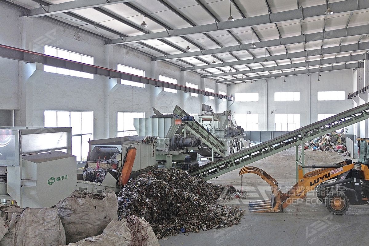 工業(yè)垃圾RDF燃料棒生產(chǎn)線