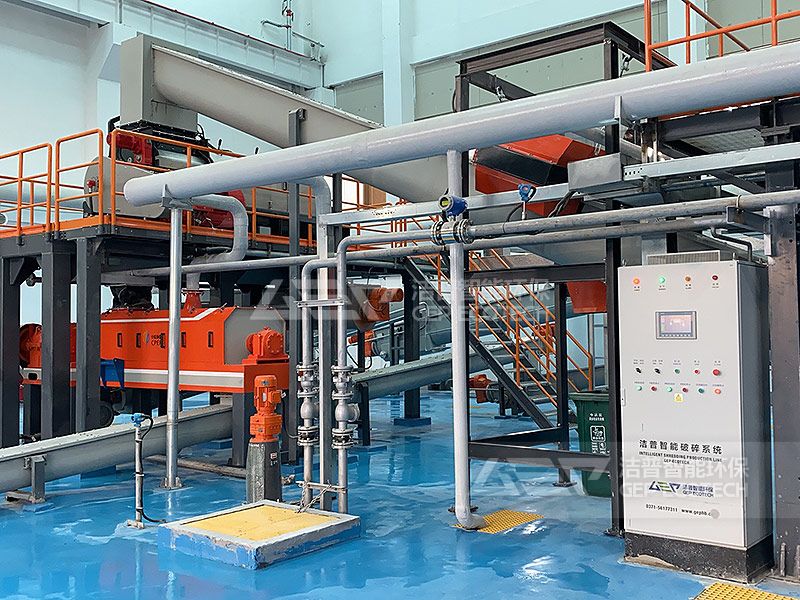 廢舊塑料處理生產(chǎn)線