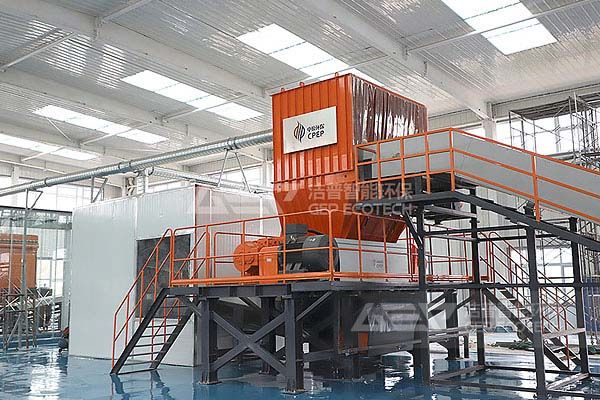 大件垃圾雙軸剪切式破碎機(jī)