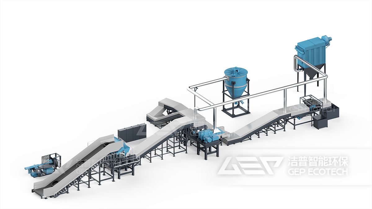 輪胎破碎生產線