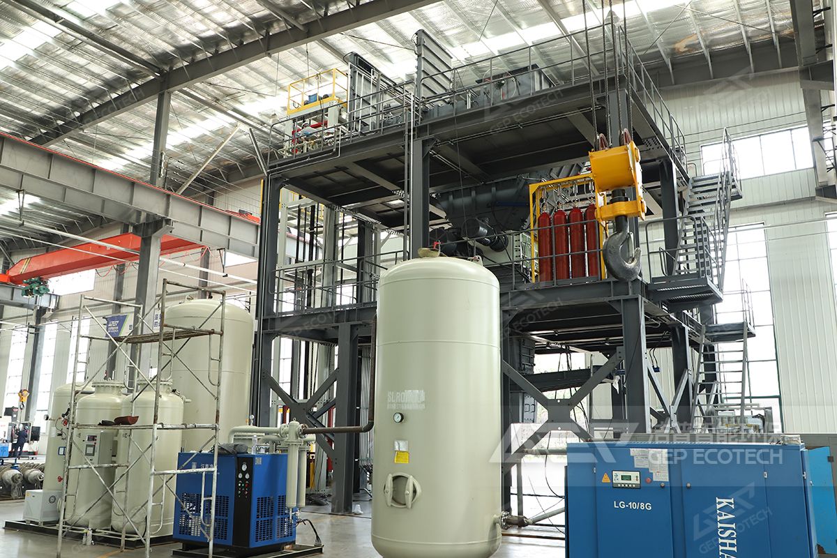 智能樓式危廢破碎系統(tǒng)