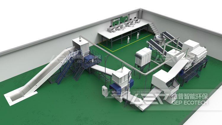 大件垃圾替代燃料制備系統(tǒng)