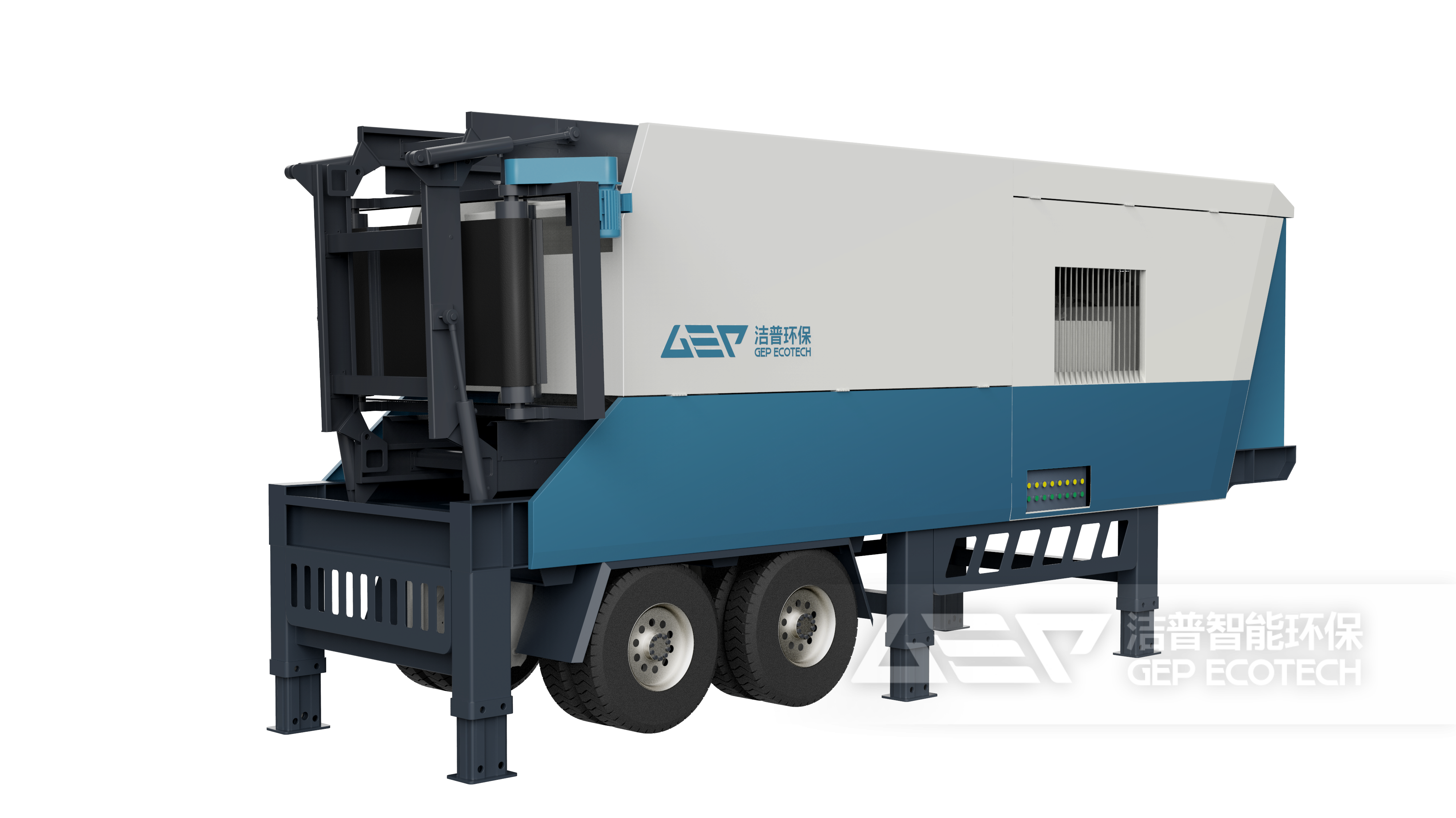 移動(dòng)車細(xì)碎機(jī)