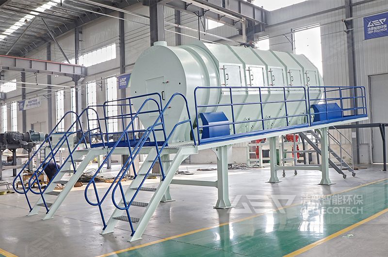 電廠用垃圾篩分無(wú)軸滾筒篩