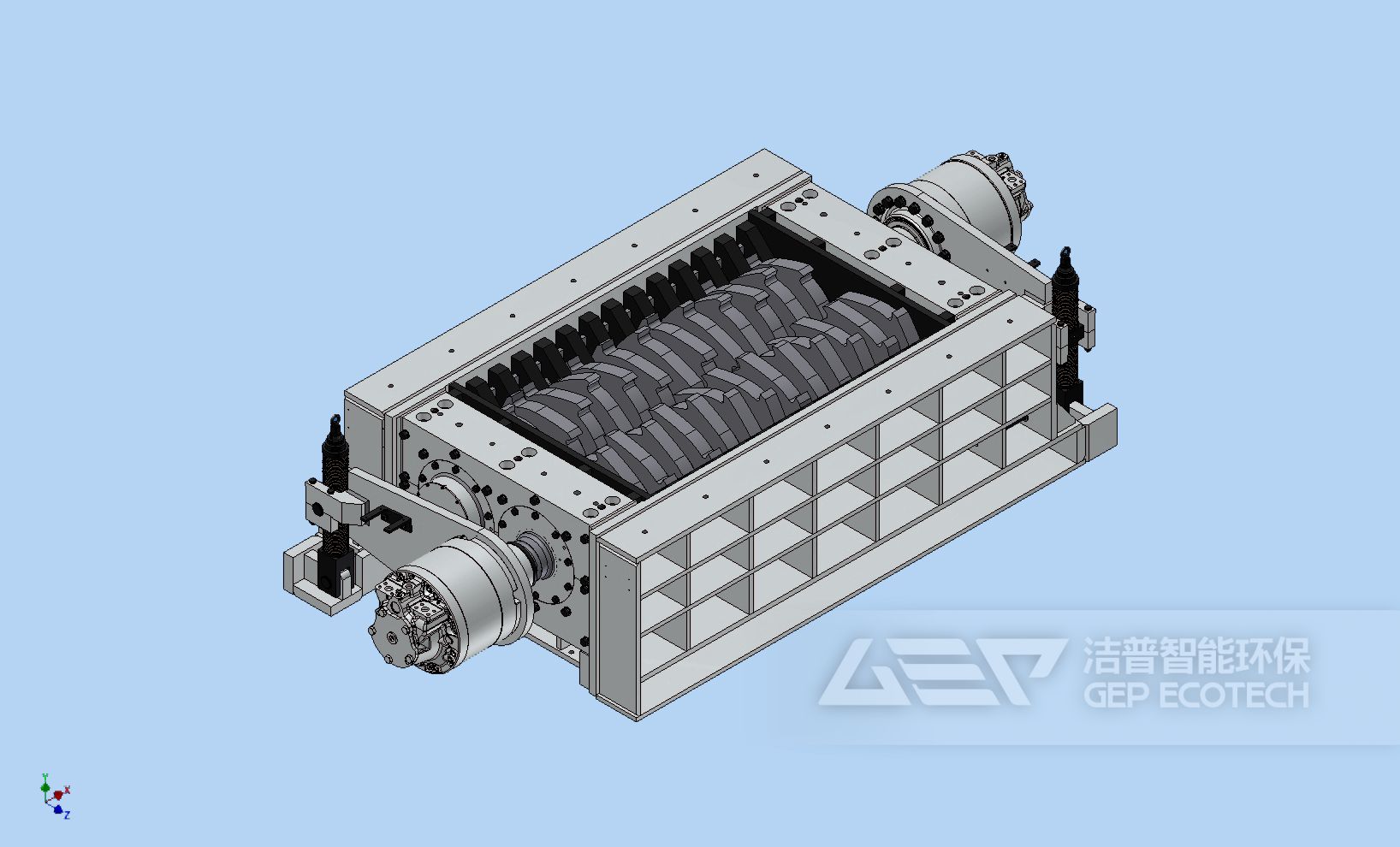 GD系列雙軸破碎機