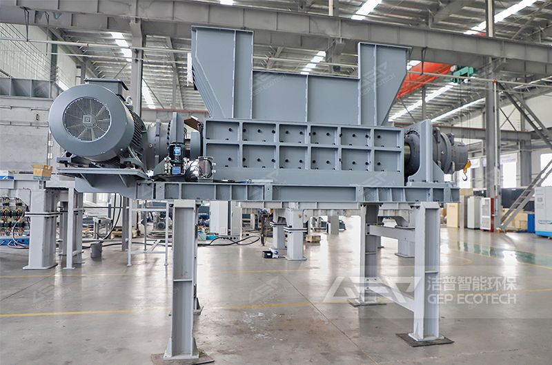 雙軸工業(yè)垃圾撕碎機(jī)