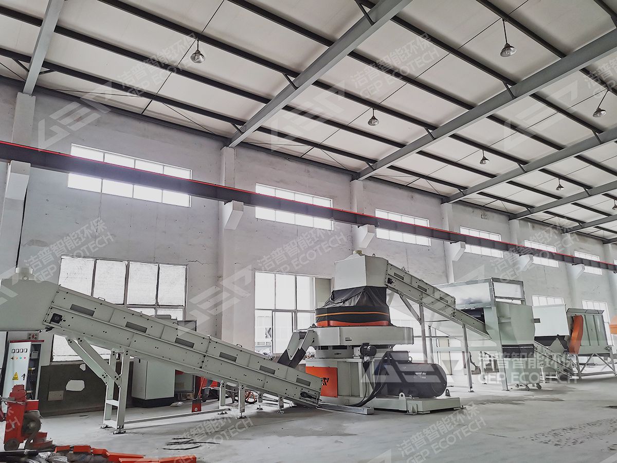 工業(yè)垃圾做替代燃料生產(chǎn)線