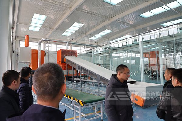 固廢垃圾處置生產(chǎn)線