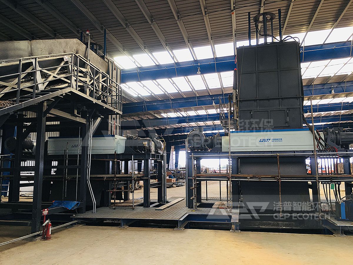 雙軸生物質(zhì)細(xì)碎機(jī)