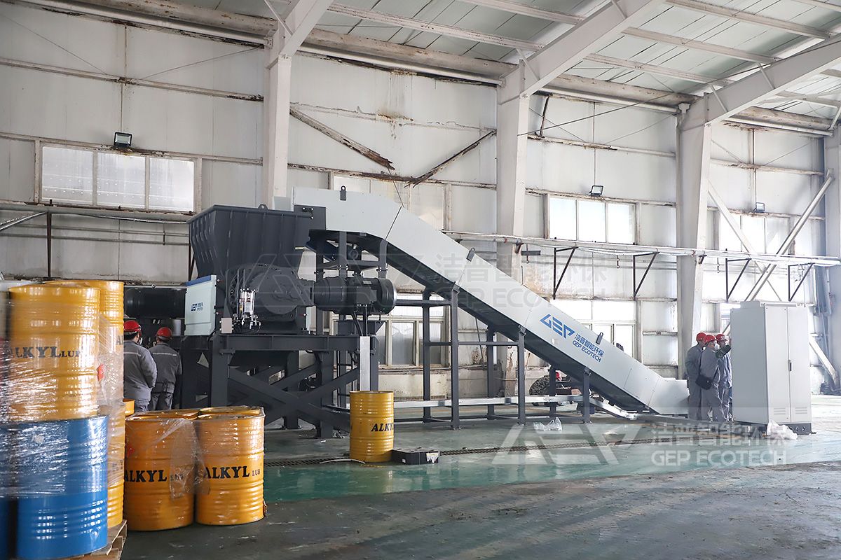 油桶、油漆桶資源化生產(chǎn)線