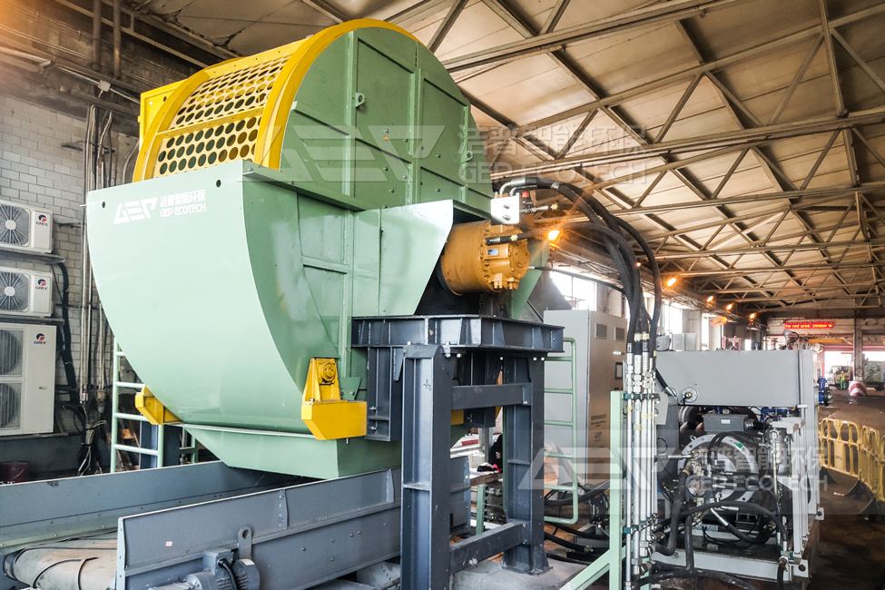 澳門廢舊輪胎破碎處理生產(chǎn)線項目