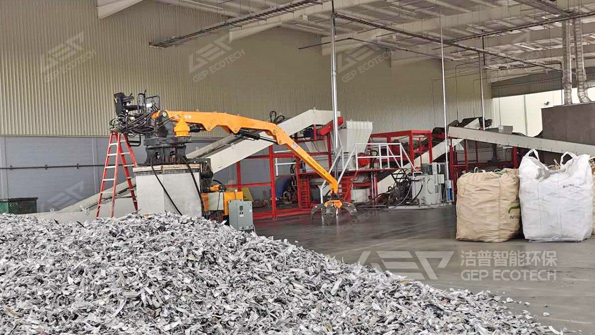 北美洲廢金屬處理和回收項目