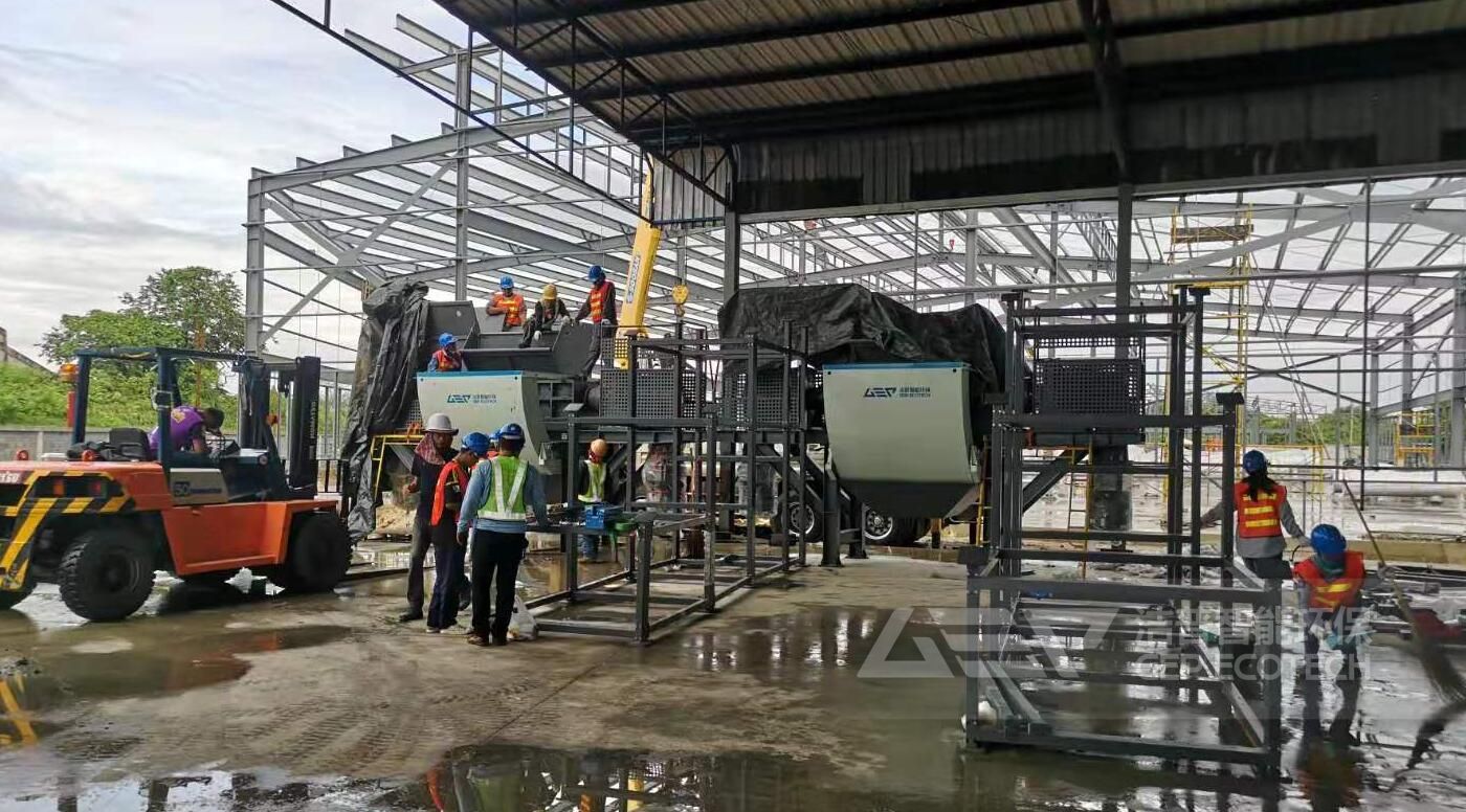 東南亞廢舊輪胎破碎裂解處置項(xiàng)目