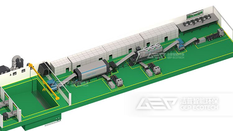 生活垃圾破碎分選系統(tǒng)