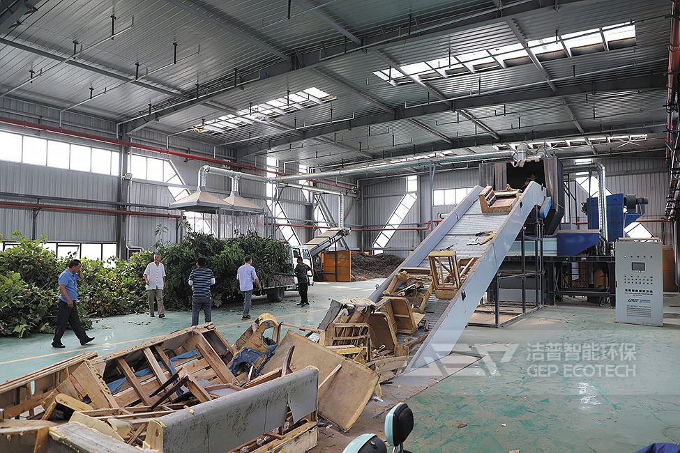 鄭州管城區(qū)大件垃圾處置生產(chǎn)線項目