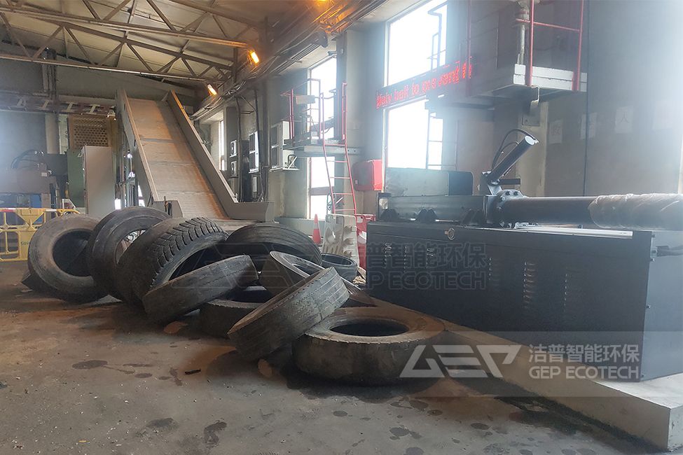 澳門廢舊輪胎破碎處理生產(chǎn)線項目