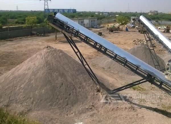 固定式建筑垃圾生產(chǎn)線