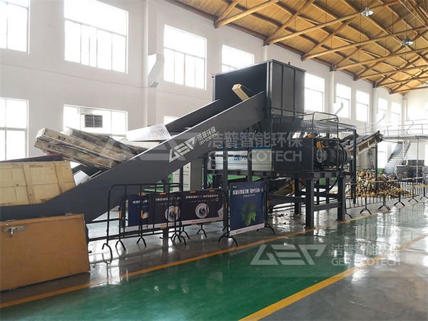 臺州大件垃圾處置現(xiàn)場