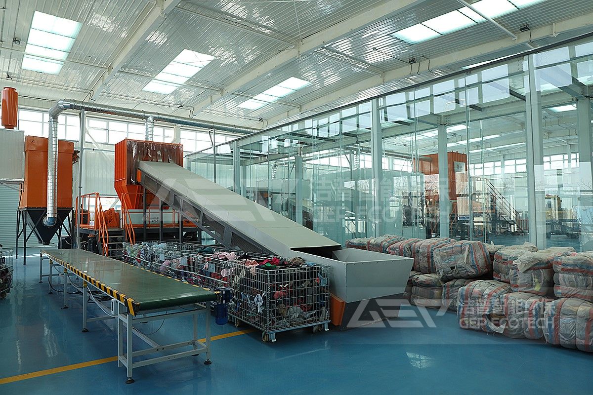 廢紡處置生產(chǎn)線