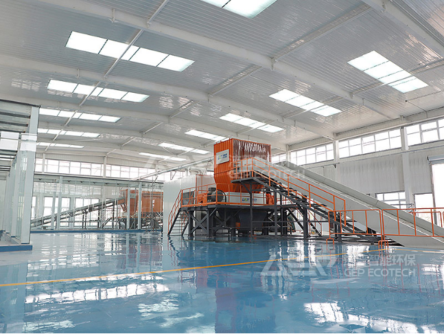 大件垃圾處置生產(chǎn)線