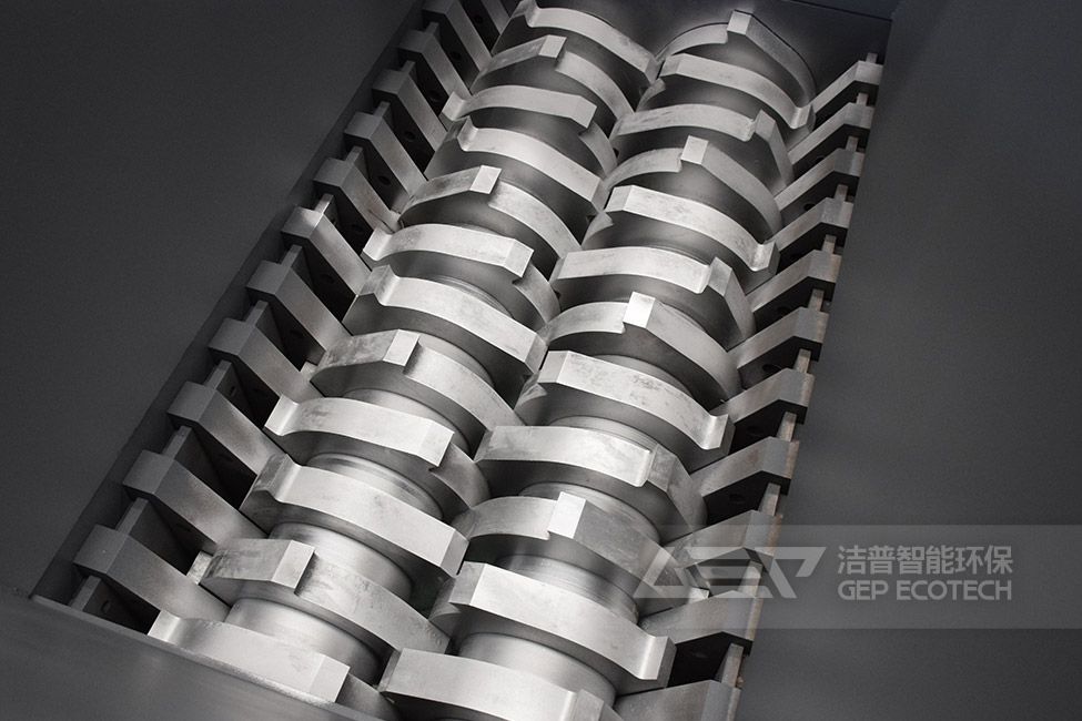 GDF雙軸廚余垃圾撕碎機(jī)