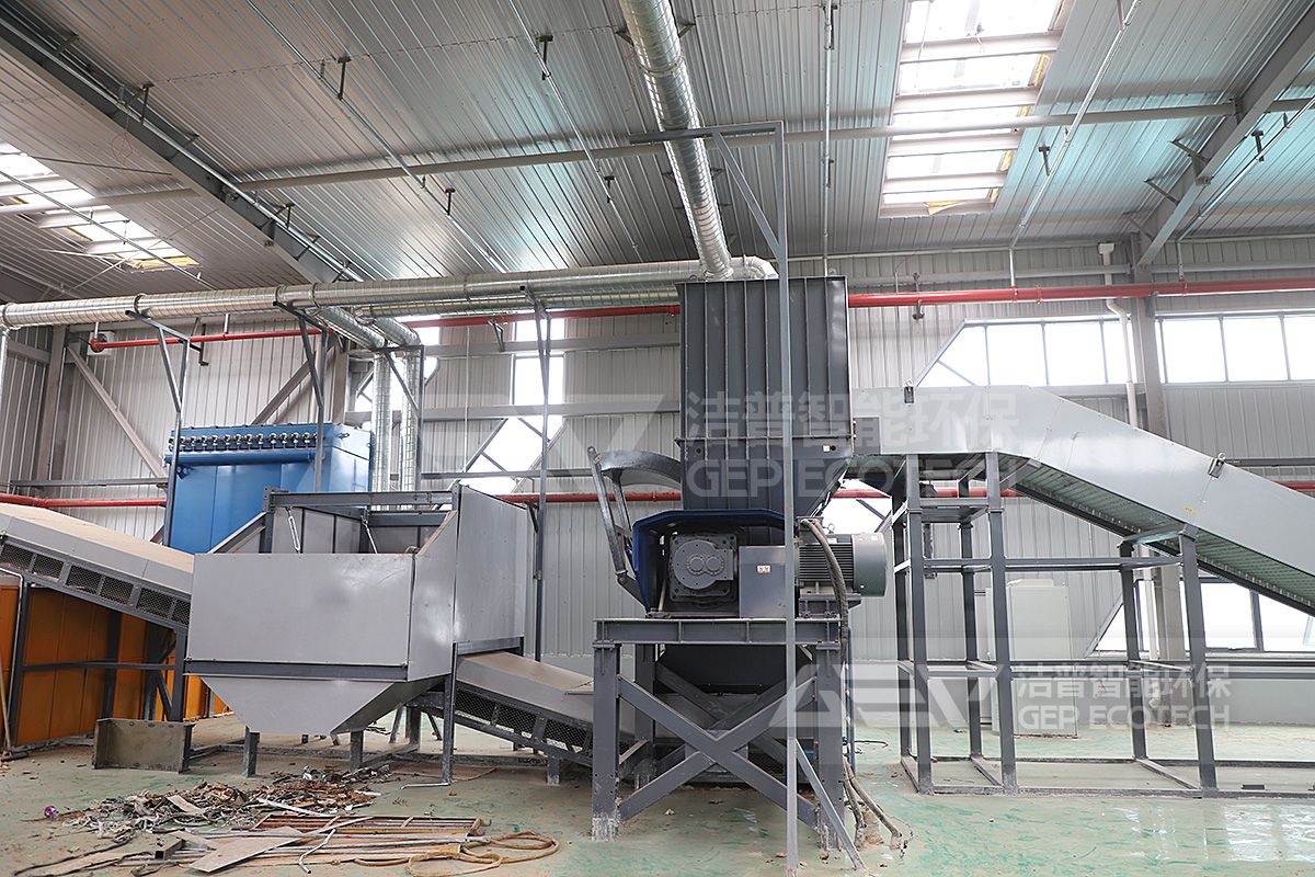 城市生活垃圾破碎、分選系統(tǒng)